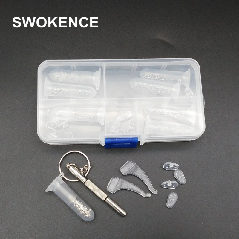 SWOKENCE очков носоупоры оптическая для часов отвёртка ремонтные винты гайка