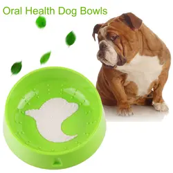 Pet Dog Puppy Bowl Oral Tongue Cleaning Anti-slip наклон шеи Защита напиток вода еда Дельфин здоровье чаша