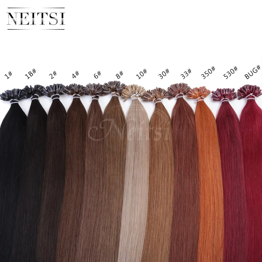Colored Hair Extensions Appealing 22 Latte Blonde 27 50s 18 Inches 120s Pre Bonded U Nail Tip European Virgin Remy Human Hair Extensions