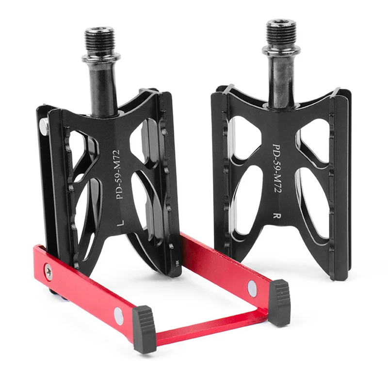 

Promend MTB Bike Foldable Road Bicycle Pedal Mountain Bikes Stand Holder Portable Storage Magnet Design Bicycle Kickstand