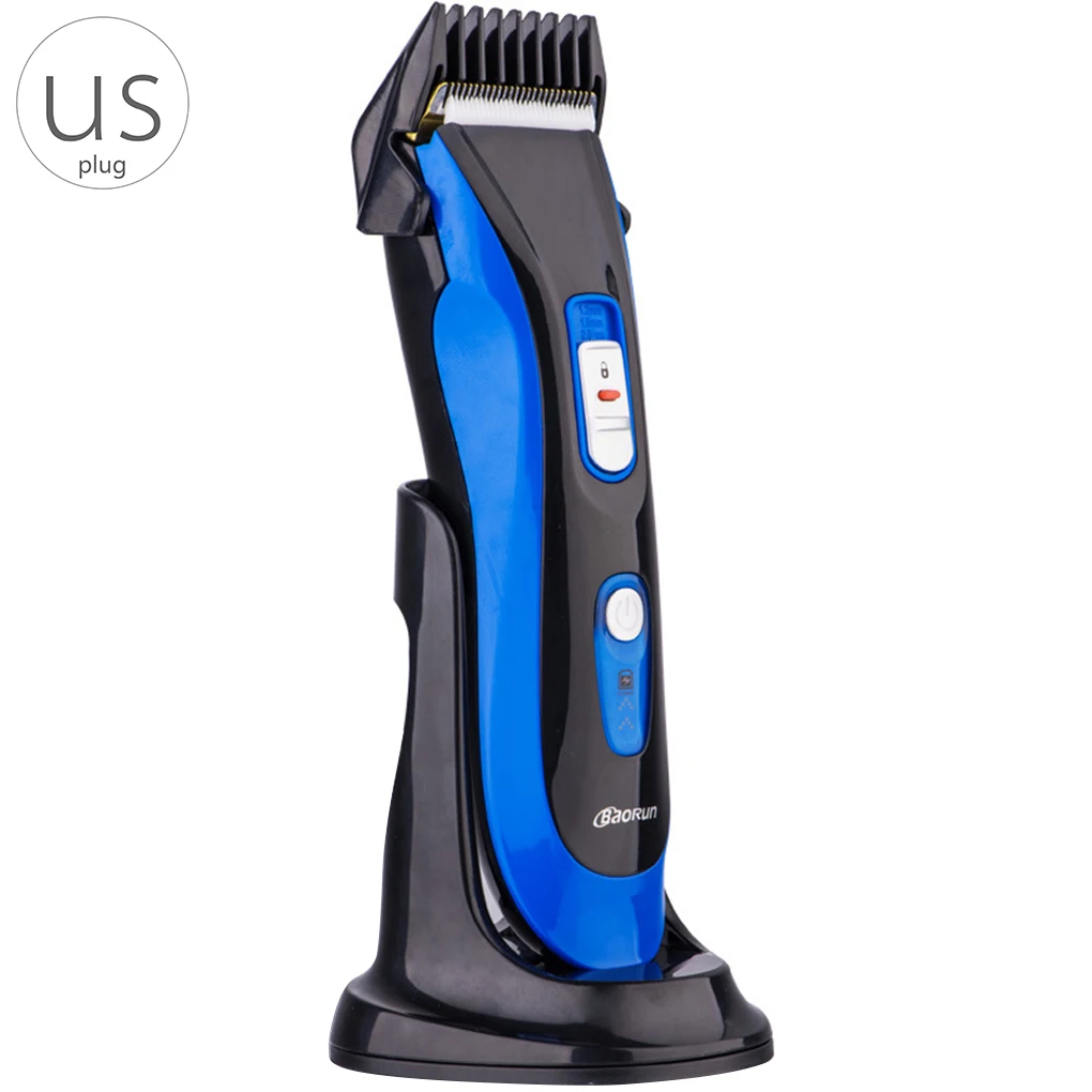 Baorun Waterproof Electric Hair Clipper Rechargeable Hair Trimmer