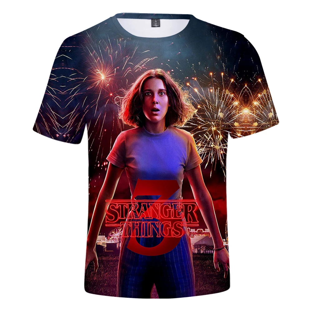 2019 Newest 3D Printed T Shirt Men/Women/kid Stranger Things 3 T-shirt 3d Tee Shirt Stranger Things Eleven Top Tee 2019 Newest 3D Printed T Shirt Men/Women/kid Stranger Things 3 T-shirt 3d Tee Shirt Stranger Things Eleven Top Tee
