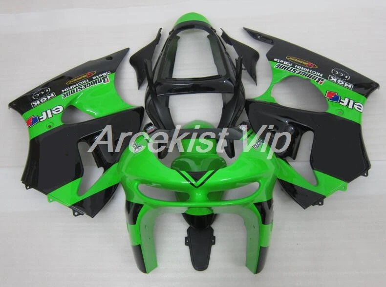 

4 Free Gifts New Motorcycle ABS Fairings Kit Fit for kawasaki Ninja ZX6R 636 1998 1999 6R 98 99 ZX-6R Cool green black