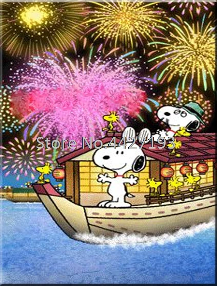 

Diamond Embroidery 5D DIY Diamond Painting Japanese style cartoon fireworks Cross Stitch Full Rhinestone Mosaic Christmas Gift