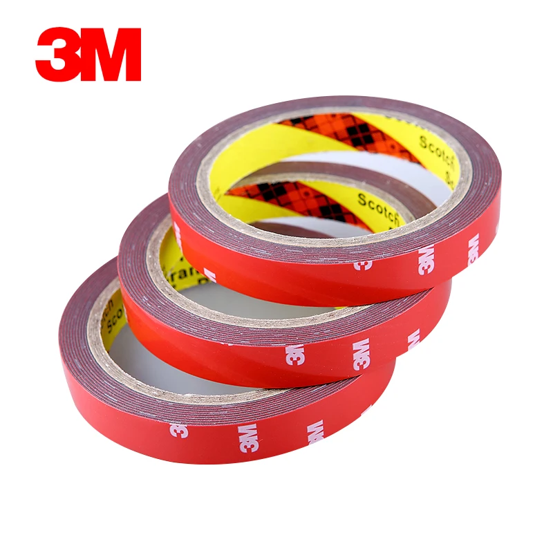 10x 10mm*3M 3m Acrylic Foam Tape Double Sided Adhesive for Auto Truck Attachment | Канцтовары для офиса и дома