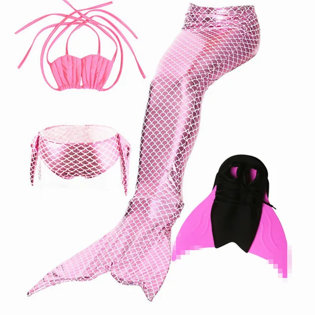 2018-New-Ariel-Sparle-Swimming-Mermaid-Tail-With-Monofin-Flipper-Girls-Kids-Swimsuit-Swimmable-Mermaid-Tails.jpg_640x640 (11)