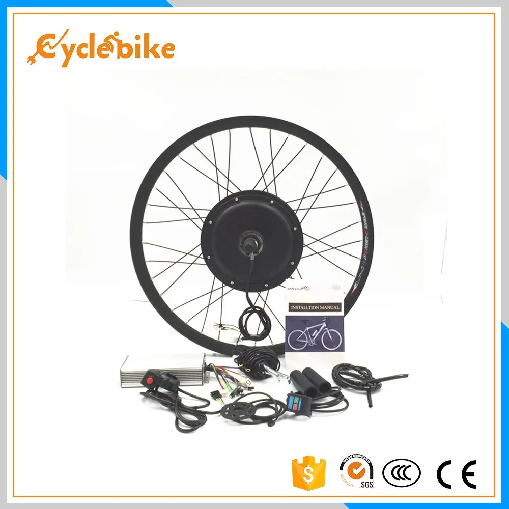 Cheap 36v 500w kit ebike hub motor conversion kit rear motor 0