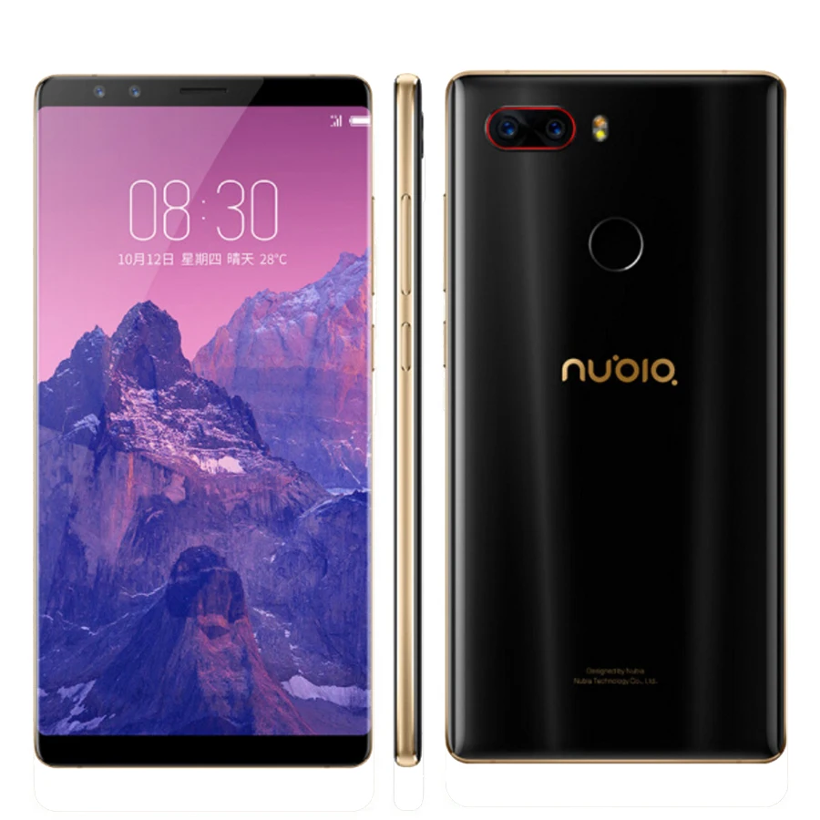 Original ZTE Nubia Z17S 5.73 inch Full Screen Cell Phone 6GB RAM 64GB ROM Snapdragon 835 Android 7.1 Dual Cameras Smartphone Original ZTE Nubia Z17S 5.73 inch Full Screen Cell Phone 6GB RAM 64GB ROM Snapdragon 835 Android 7.1 Dual Cameras Smartphone