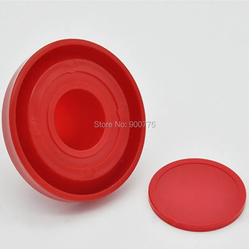 red air hockey