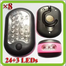 Магнитный 8* trabaja lampara светодиодный мини campamento светодиодный 3* AA(не включены) акумуляторная батарея por аварийного освещения портативный светодиодный лагерь