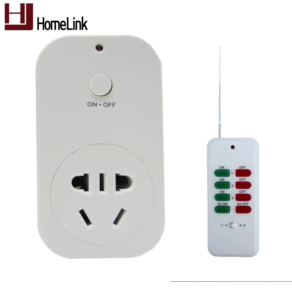 RF remote control Plug & socket smart plugs 2200W power smartphone ...