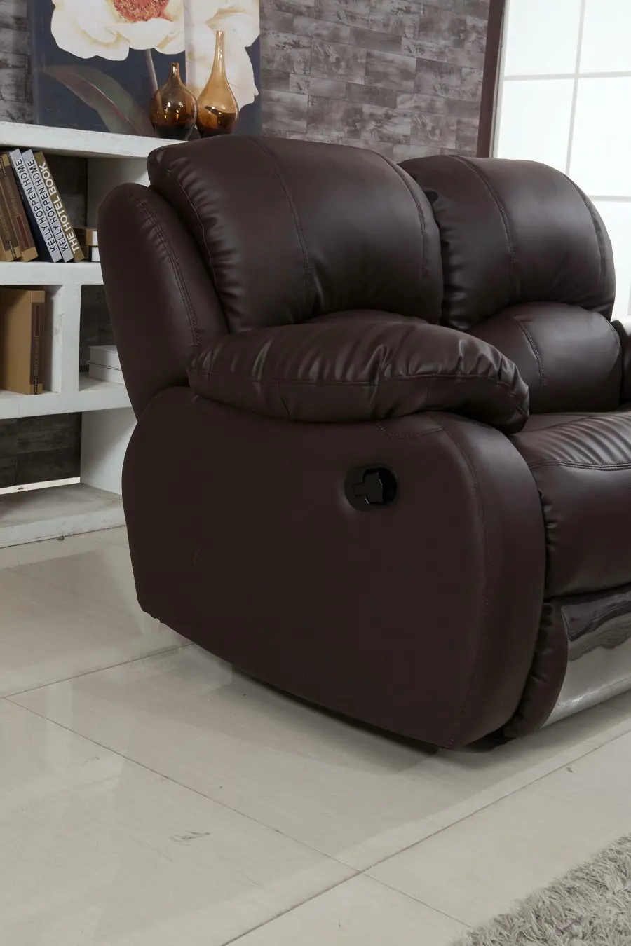 2016 Armchair Chaise European Style Set Muebles Bean Bag Chair Sofas Direct Factory Living Room Furniture Leather Recliner Sofa