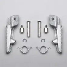 1Pair Motorcycle Aluminum Front Footrest Motorbike Foot Pegs Foot Rests for Honda CBR600RR 2003-2006 CBR1000RR 2004-2014 Chrome 1Pair Motorcycle Aluminum Front Footrest Motorbike Foot Pegs Foot Rests for Honda CBR600RR 2003-2006 CBR1000RR 2004-2014 Chrome