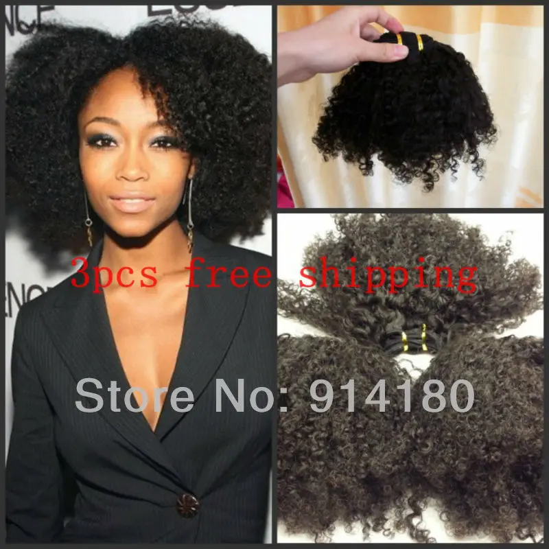 Wholesale Black Mixed Lenght Virgin Cambodian Hair Afro Kinky