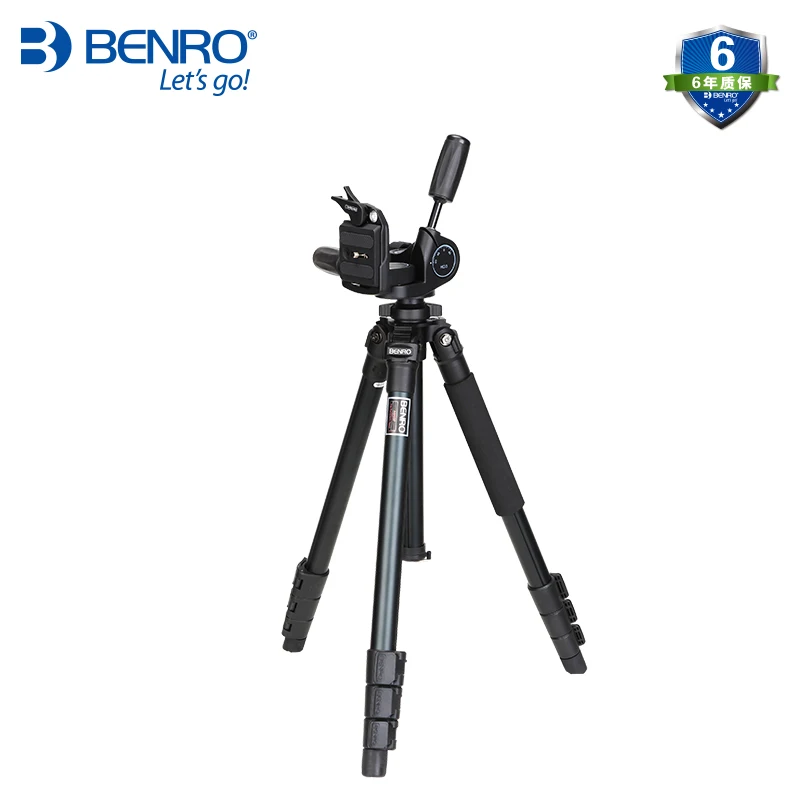 BENRO A650FHD3 Профессиональный штатив Комплект алюминиевый штатив шаровая Головка для Canon Nikon Цифровая зеркальная портативная камера Устойчивый Штатив Комплект