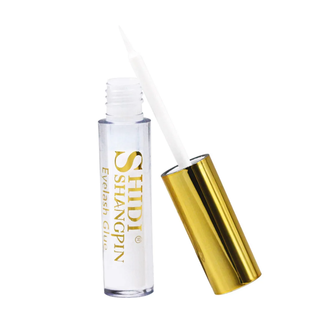 

SHIDISHANGPIN 5ml Waterproof False Eyelash Glue Fast Drying Adhesive Latex Secure Hold Glue for False Eyelashes Double Eyelid