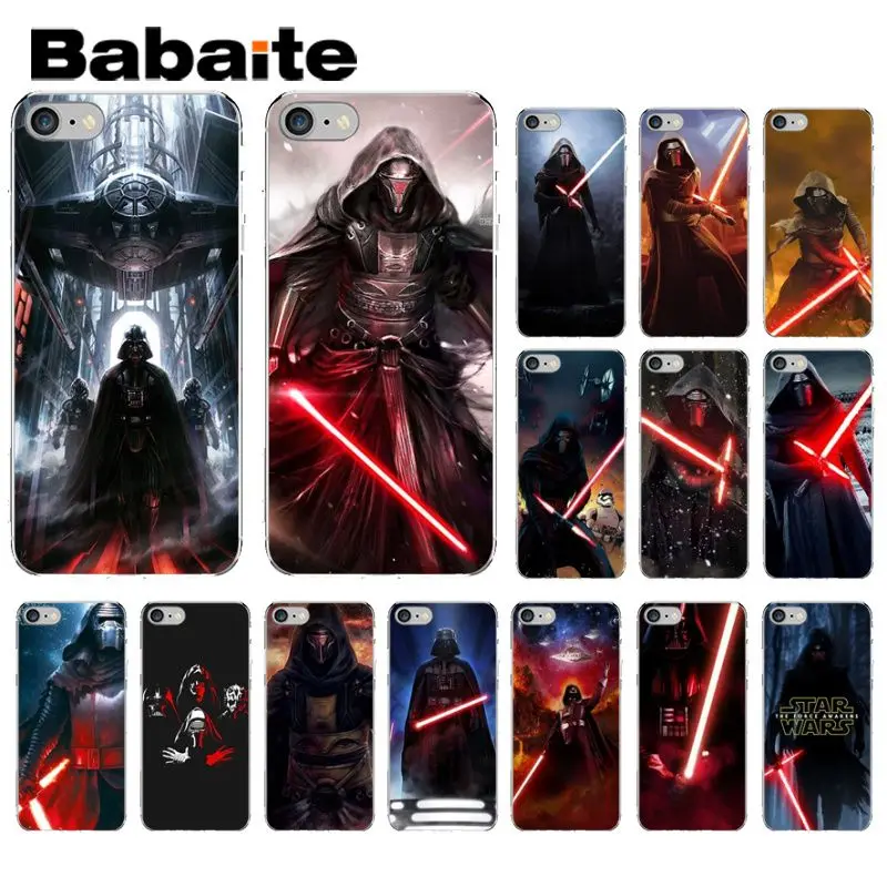 

Babaite Darth vader Star wars Soft Silicone Transparent Phone Case for iPhone 8 7 6 6S Plus 5 5S SE XR X XS MAX Coque Shell