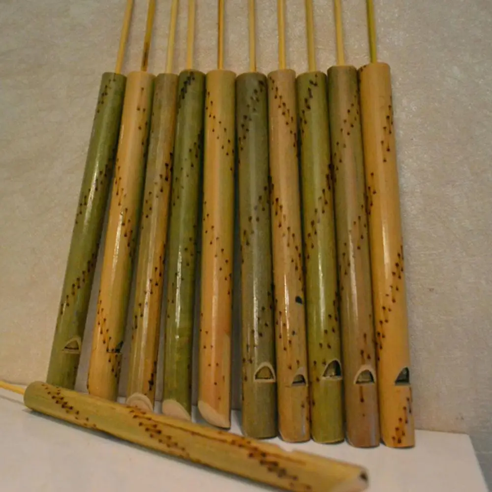 Бамбуковая водная флейта птичья флейта Souptoys подарок детям прочный