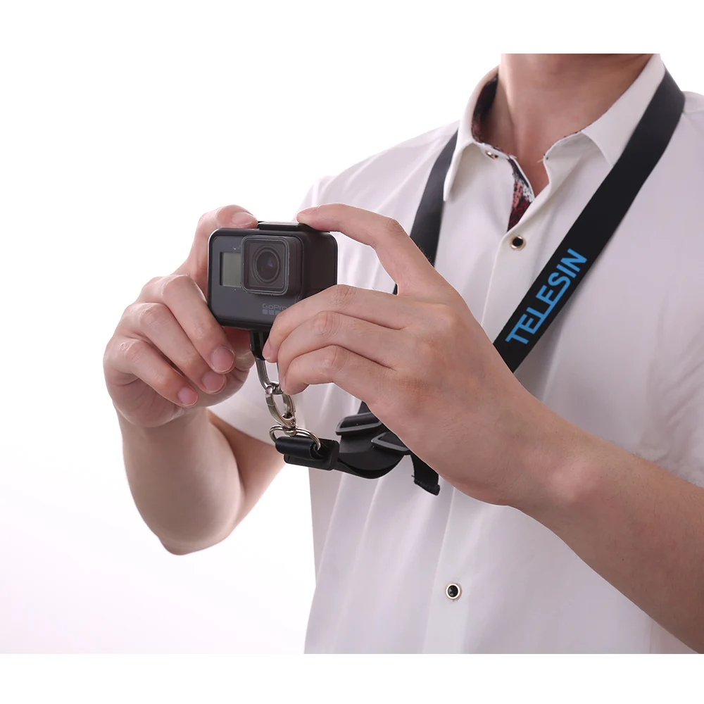 Съемные бретельки TELESIN для экшн камер GoPro Hero 6 5 4 Session 3 + 2|for gopro hero|shoulder strap mountsling sling |