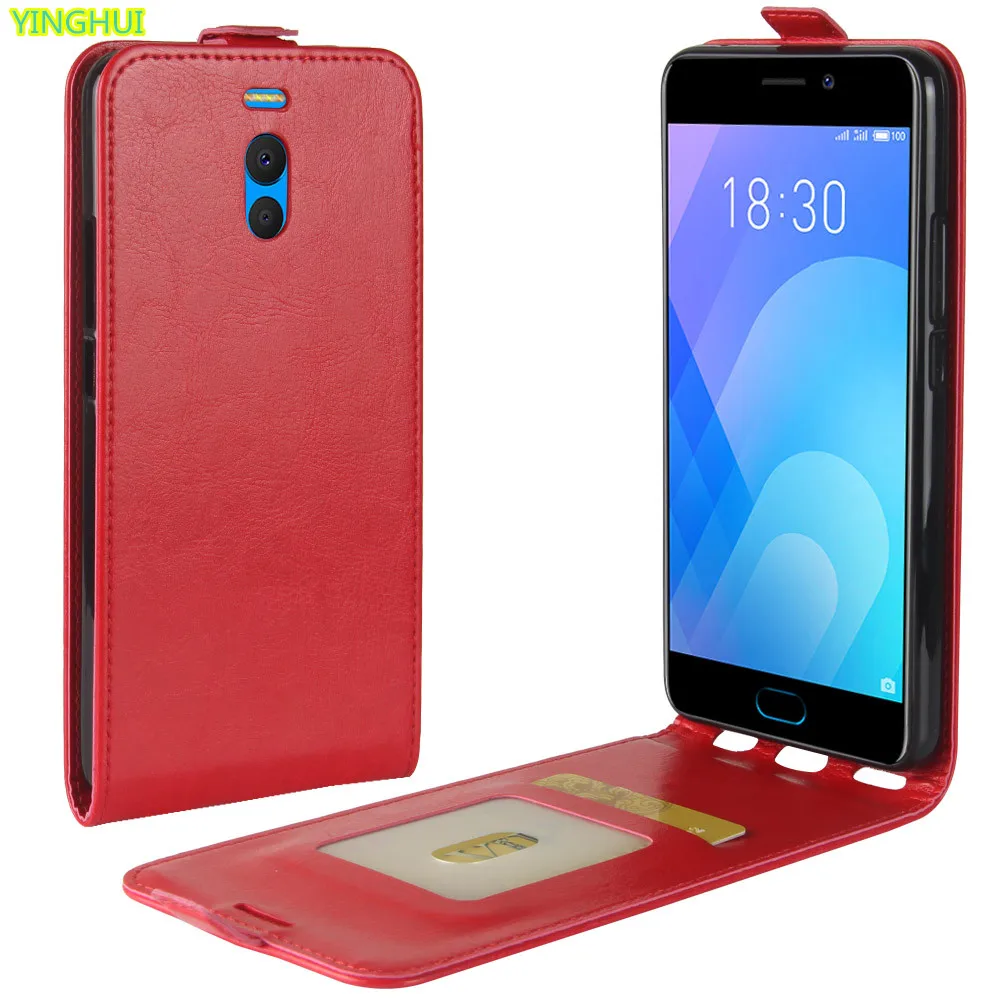 

YINGHUI Meizu M6 Note Case Meizu M6 Note Luxury Wallet PU Leather Back Cover Case For Meizu M6 Note Flip Phone Protective Bag