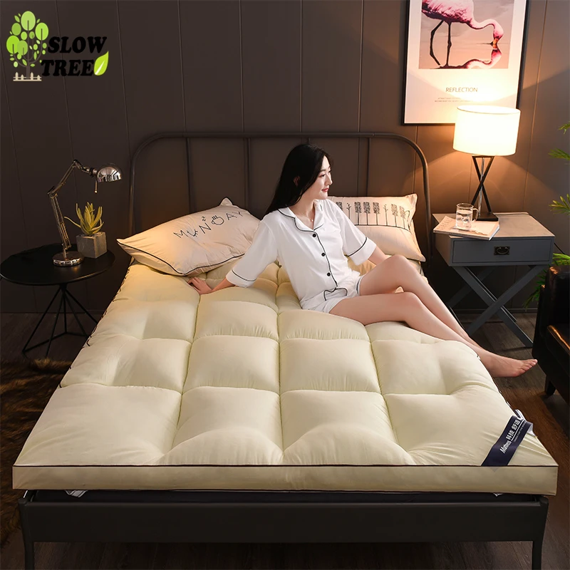 Мягкий утолщенный матрас Slow Tree Tatami экономичный двухнапольный коврик для сна 1 8 м