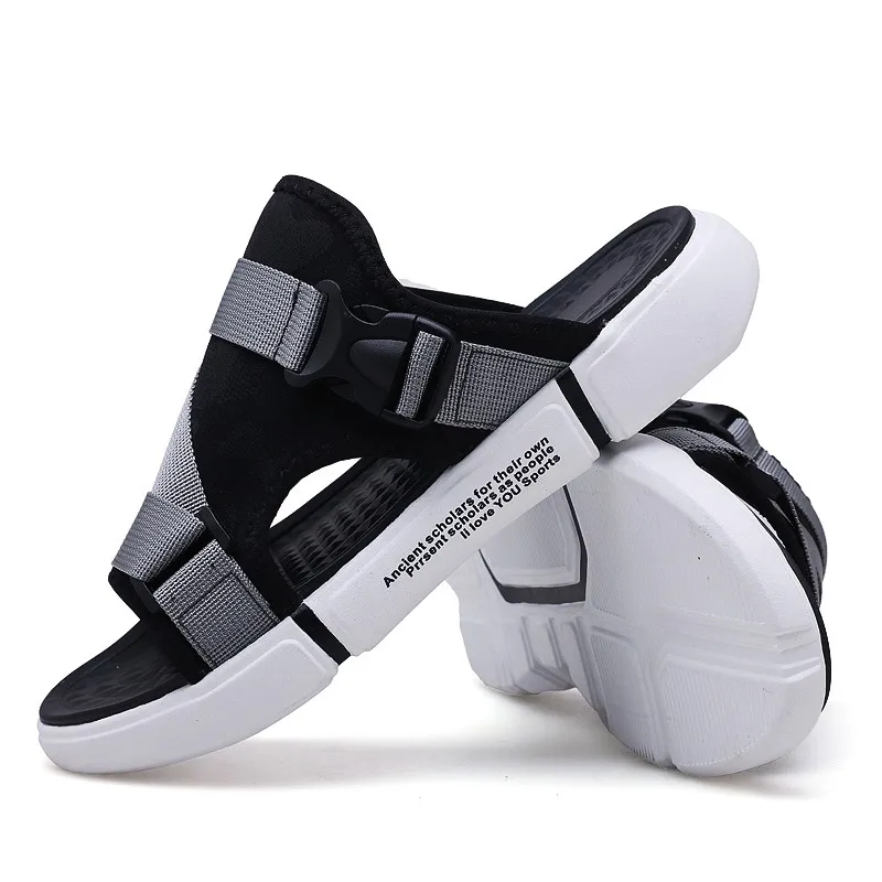 

Men Sandals High Quality Comfortable Male Beach Gladiator Sandals Men's Outdoor Shoe Breathable Summer Casual Shoes Men Slippers