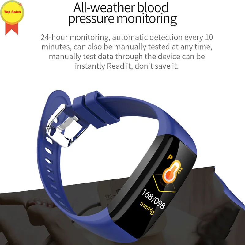 

new wrist Bracelet 2019 IP67 Waterproof Smart Wristband Smart Band Heart Rate Monitor female men Smart Bracelet for IOS Android