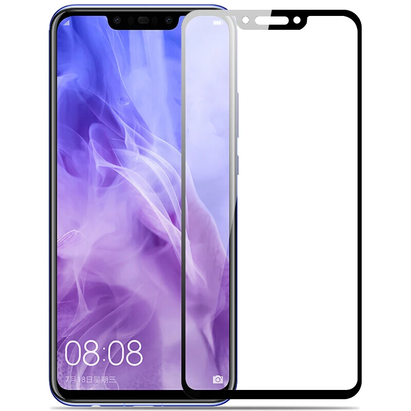 Для huawei nova 3i пленка из закаленного стекла MOFI для huawei nova 3 Полное покрытие экрана протектор стекло nova 3/3i прозрачное стекло 2.5D 6,3''