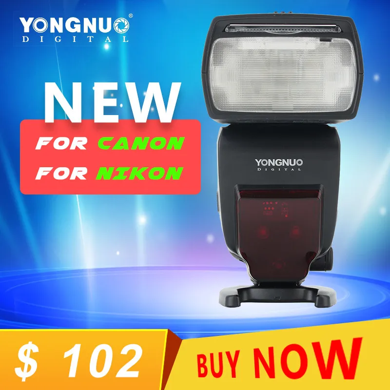 

YN685 Wireless 2.4G HSS TTL/iTTL Speedlite Flash for Canon For Nikon support YN560IV YN560-TX RF605 RF603 II YN685C YN685N