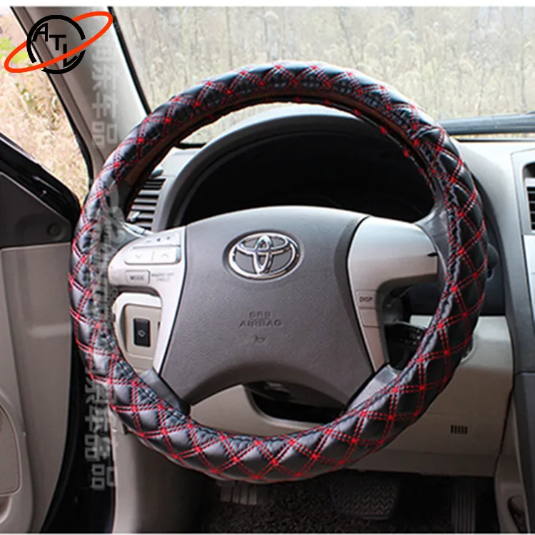 Чехол на руль салона автомобиля новый стиль серия красное вино чехол горячая