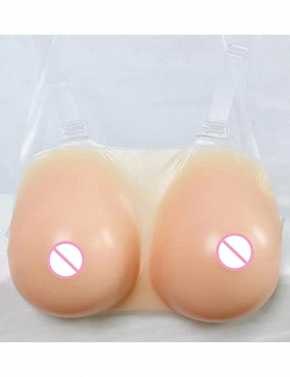

600G B Cup Realistic Silicone Breast Form Artificial Boob Enhancer False Bust Sexy Tit Chest For Crossdresser With Bra