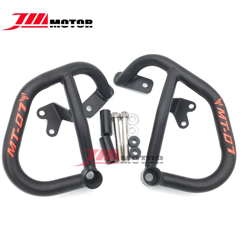 Motorcycle Stainless Steel Engine Bumper Guard Crash Bars Protector For YAMAHA MT 07 FZ 07 2015