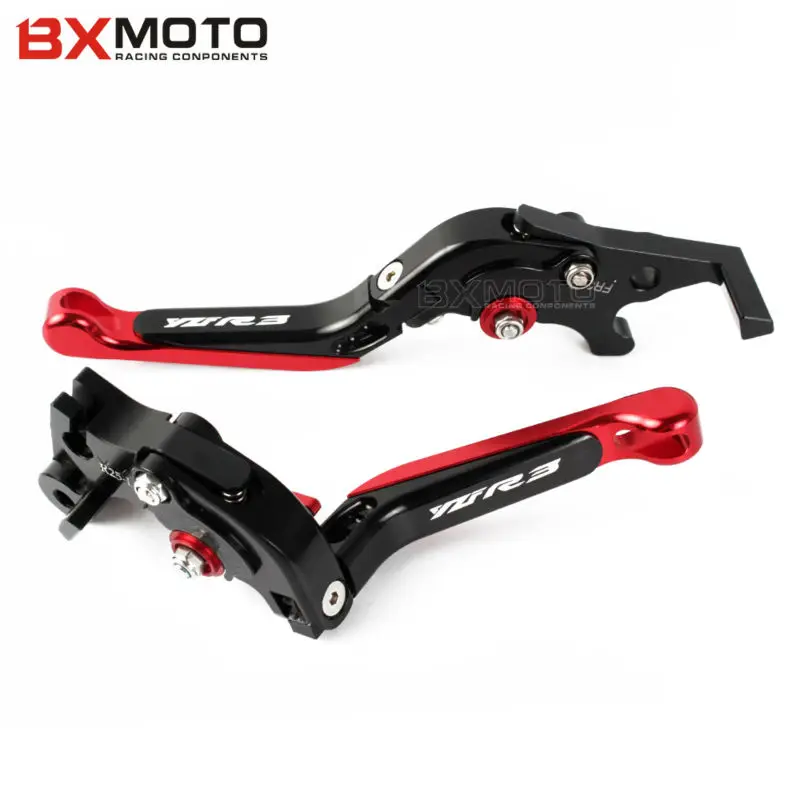 Для Yamaha YZF R3 2014 2015 2016 2017 Мотоцикл CNC регулируемые Складные Выдвижные тормоза