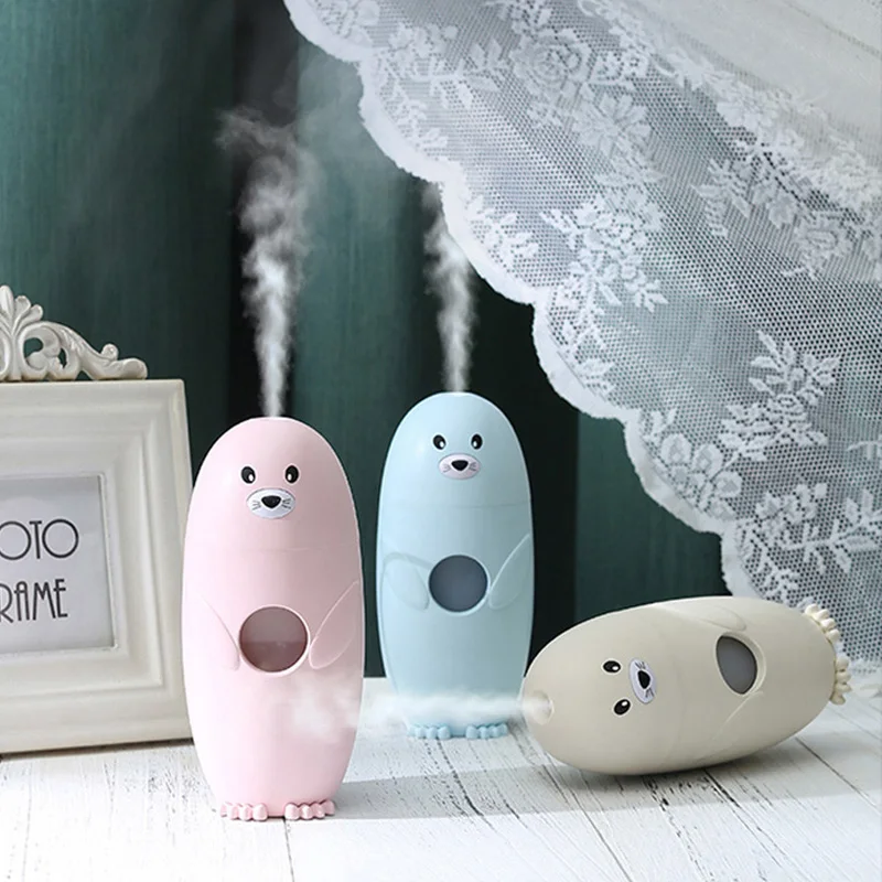 

250Ml Seal Humidifier Mini Usb Air Purifier Aromatherapy Essential Oil Diffuser Led Night Light Car Air Freshener Fogger