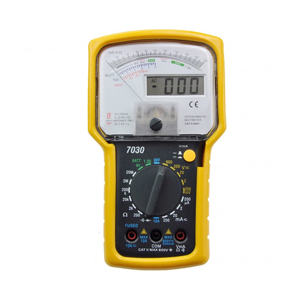 

KT7030 Digital Dual Display Analogue Multimeter Tester