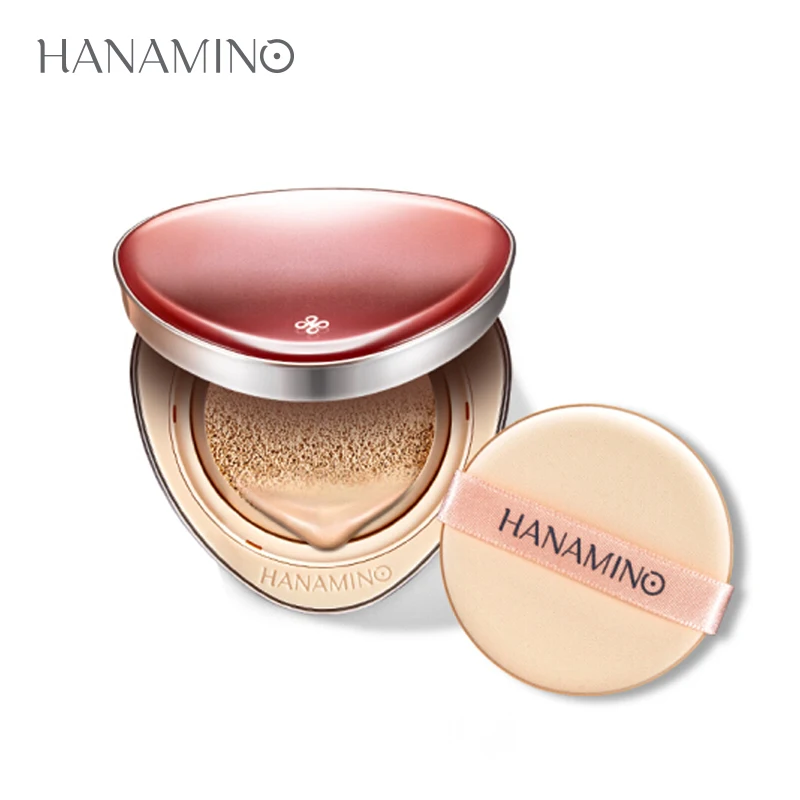 

HANAMINO Air Cushion BB Cream Foundation Concealer Moisturizer Foundation Whitening Pores Invisible Oil Control Beauty Makeup