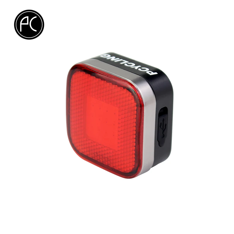 

PCycling Bicycle Light USB Charge 6 Modes Backpack Lights Highlight COB LED Bike Light Waterproof Taillight Cycling Accessories