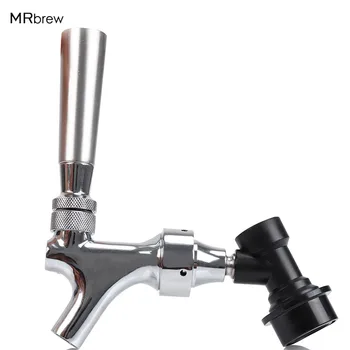 

Hot! Draftl Beer Tap Faucet with Stainless Steel tap handle ball lock Liquid Disconnect Kit HomeBrew