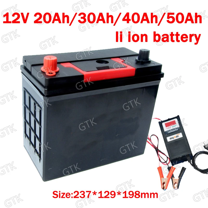 Mompelen Labe Norm Gtk 12v 50ah Waterproof 12v 20ah Lithium Ion 12v 40ah 12v 30ah Li Ion  Battery For Golf Trolly Cart Inverter Scooter + 5a Charger - Rechargeable  Batteries - AliExpress