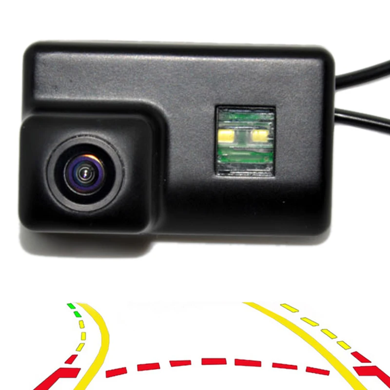 

Variable Parking Line Dynamic Trajectory Tracks Car Rear View Parking Backup Camera For Peugeot 206/207/407/307/307SM Sedan