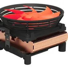 4 pin PWM 100 мм 10 см вентилятор охлаждения для Intel LGA1151 115x775 для AMD все платформы процессор кулер вентилятор Радиатор PcCooler Q100M