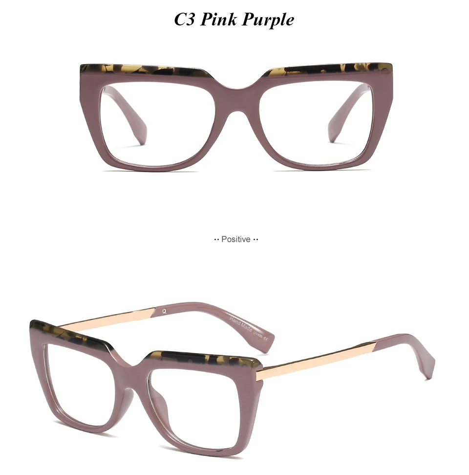 Mimiyou/модные высококачественные очки с оправой для женщин, оптические очки, женские очки, прозрачная оправа UV400, фирменный дизайн oculos - Цвет оправы: C3