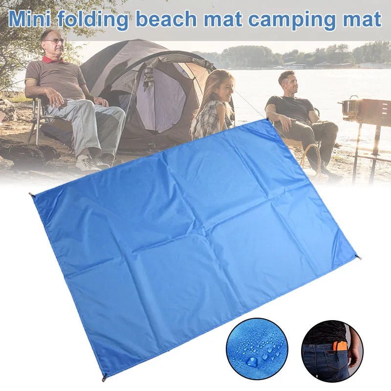 

2019 Newly Waterproof Beach Blanket Foldable Camping Picnic Mat Travel Mini Pocket Pad 19ing
