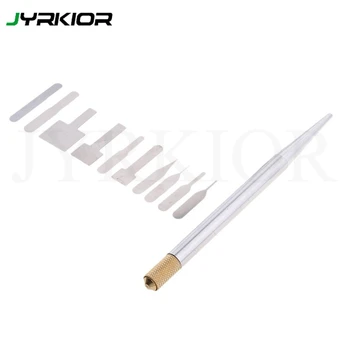 

Jyrkior IC Chip Repair Tool thin blade Mainboard Demolition A8 A9 A10 CPU NAND Flash Remover For Cell Phones