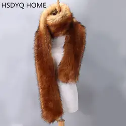 HSDYQ Главная Свадебные основы искусственного шаль зимние коричневые свадебные куртки аксессуары свадебный подарок с плеча 2018
