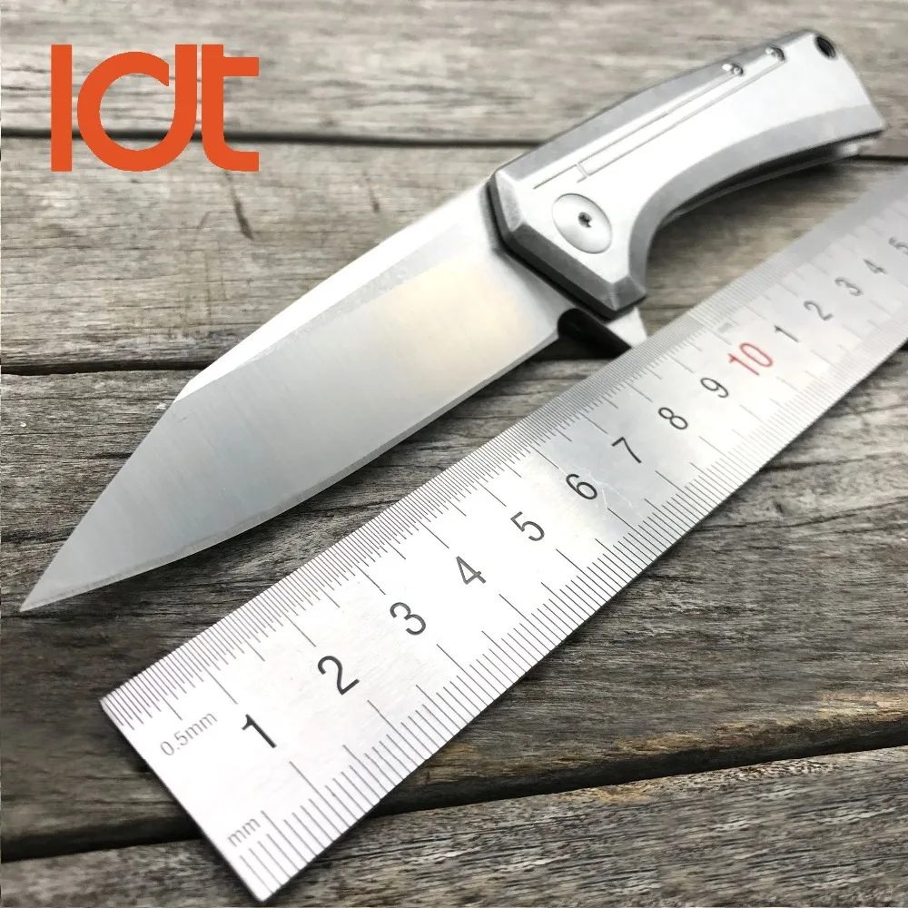 LDT 0808 складной нож D2 лезвие полностью стальная ручка OEM охотничьи карманные ножи для выживания кемпинга Открытый Военный Нож EDC инструменты