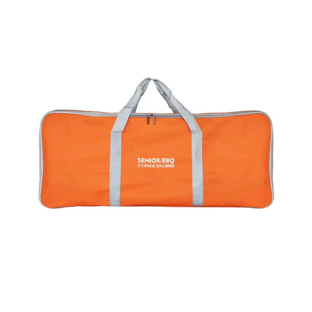 

LACYIE Outdoor Barbecue Supplies Portable Durable Orange Camping Picnic Bag Surface Waterproof Thick Storage Bag