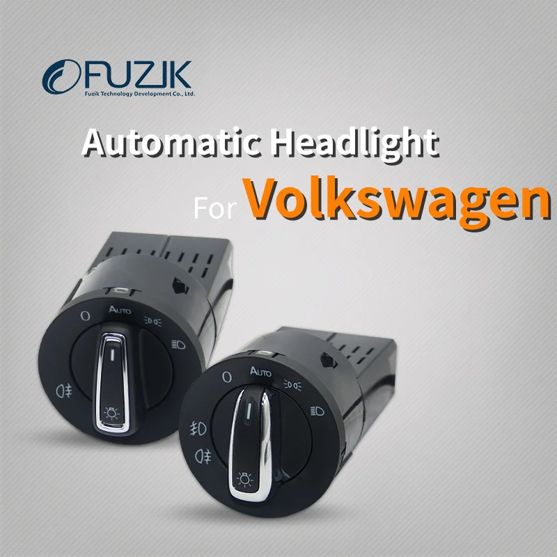 

Fuzik headlight sensor automatic turn on light for vw volkswagen jetta c-trek tiguan golf touran lamando magotan passat polo