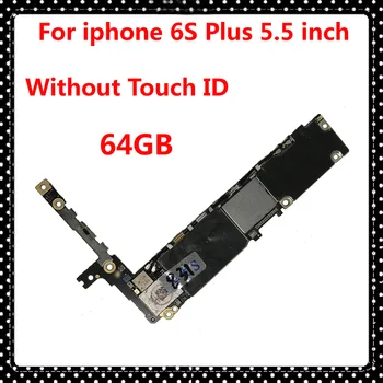 

without touch ID clean iCloud 64GB motherboard for iphone 6S Plus original unlock mainboard for iphone 6SP IOS system main plate