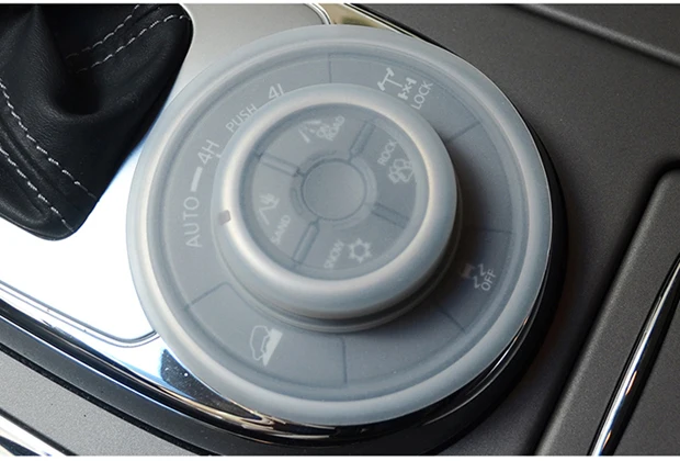 SRXTZM для Nissan PATROL Y62 шестерни привод переключения управление Пылезащитная крышка воротники подкладке аксессуары для формовки - Название цвета: button cover 1pcs